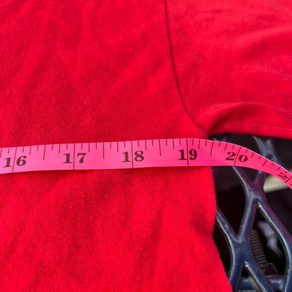 Vintage Mens Red John Baron Not Playing With A Full Duck Comic Art T Shirt Large - Picture 7 of 10